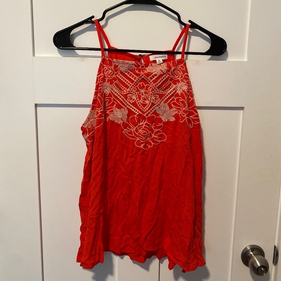 Embroidered tank top - Picture 1 of 1